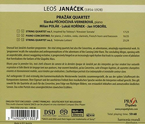 Janáček: String Quartets Nos. 1 & 2 Concertino - slide-1