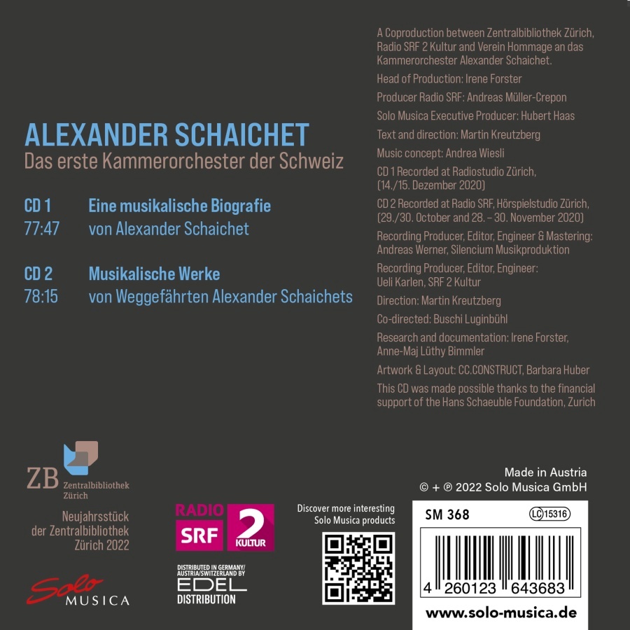 Alexander Schaichet and the first Swiss chamber orchestra - slide-1
