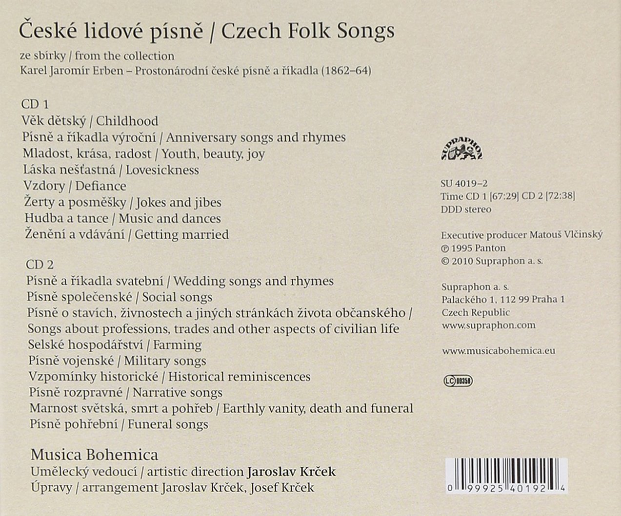 Czech Folk Songs - slide-1
