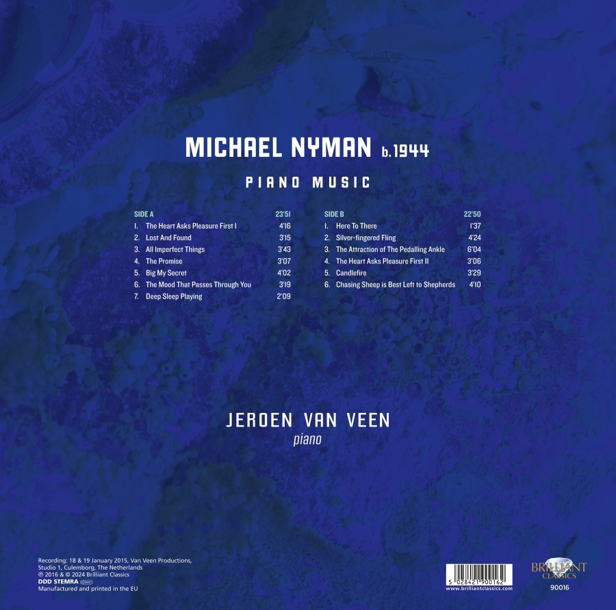 Nyman: Piano Music (LP) - slide-1