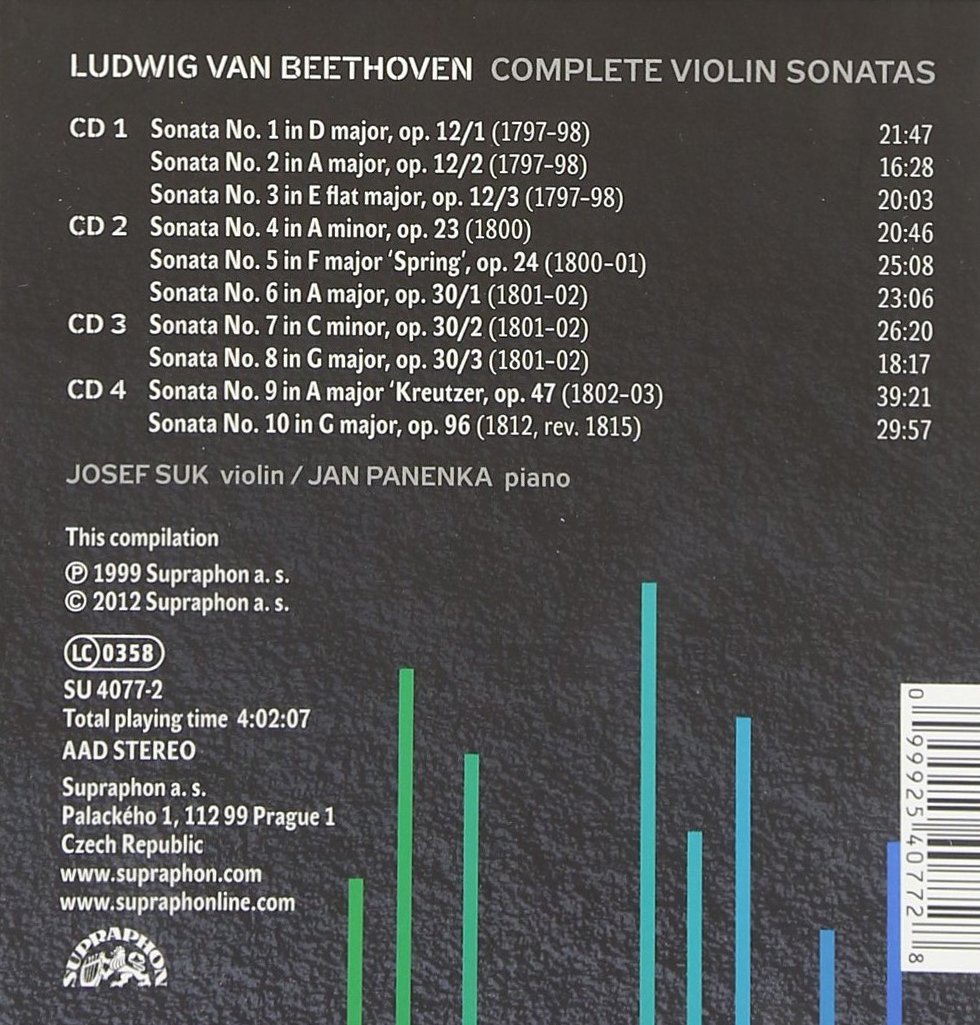 Beethoven: Violin Sonatas (Complete) - slide-1