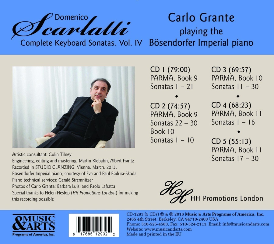 Scarlatti: The Complete Keyboard Sonatas Vol. 4 - slide-1