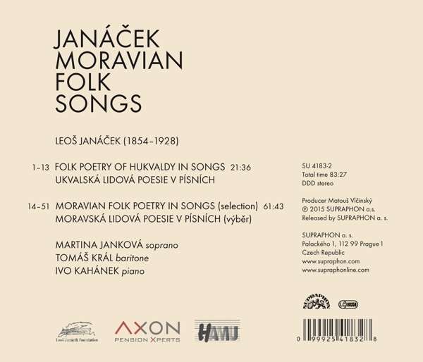 Janáček: Moravian Folks Songs - slide-1