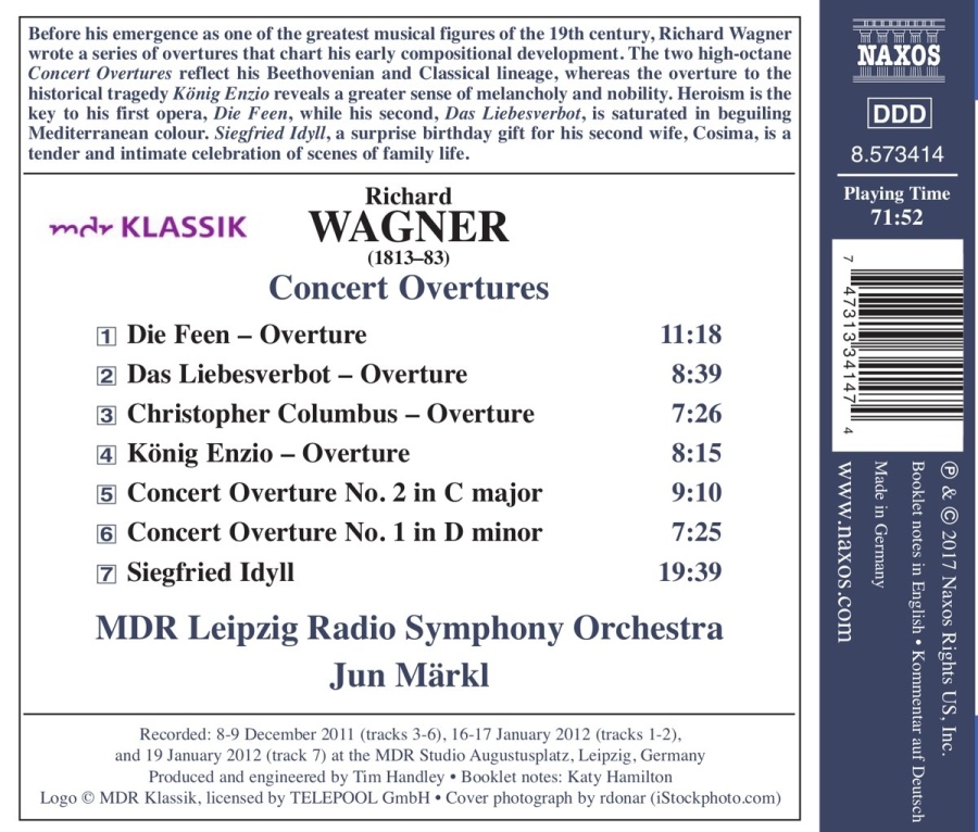 Wagner: Concert Overtures, Siegfried Idyll - slide-1