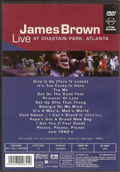 James Brown: Live At Chastain Park, Atlanta, 1985 - slide-1