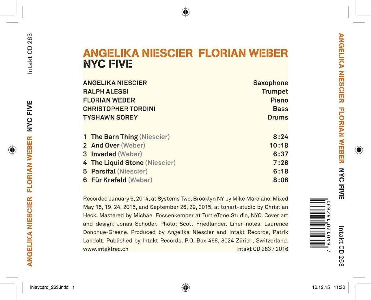 Weber/Niescier: NYC Five - slide-1