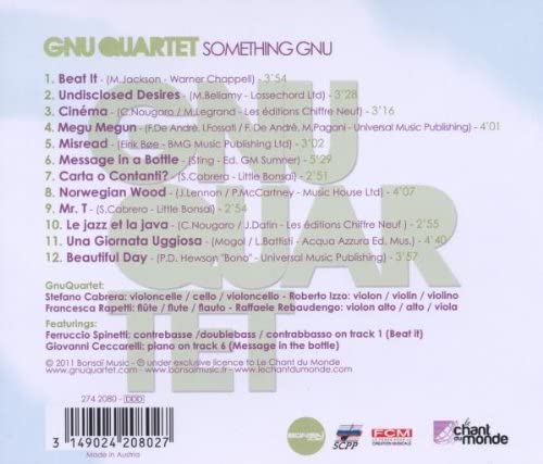 Gnu Quartet: Something Gnu - slide-1