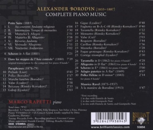 Borodin: Complete Piano Music - slide-1