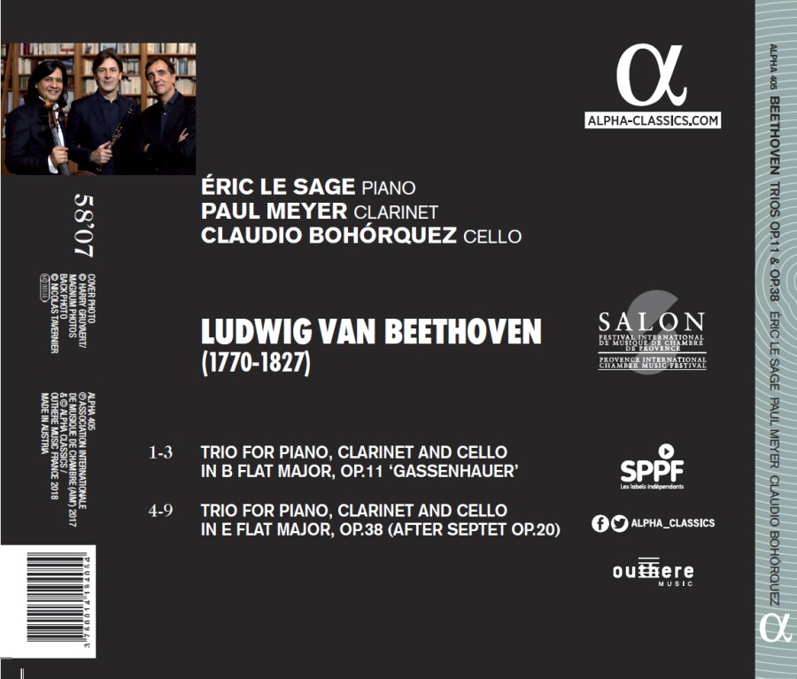 Beethoven:Trio for Clarinet, Cello & Piano - slide-1