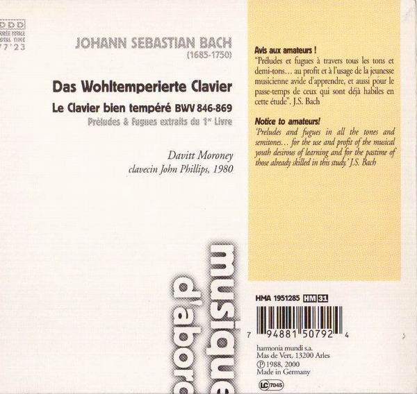 Bach: Das wohltemperierte Clavier - slide-1