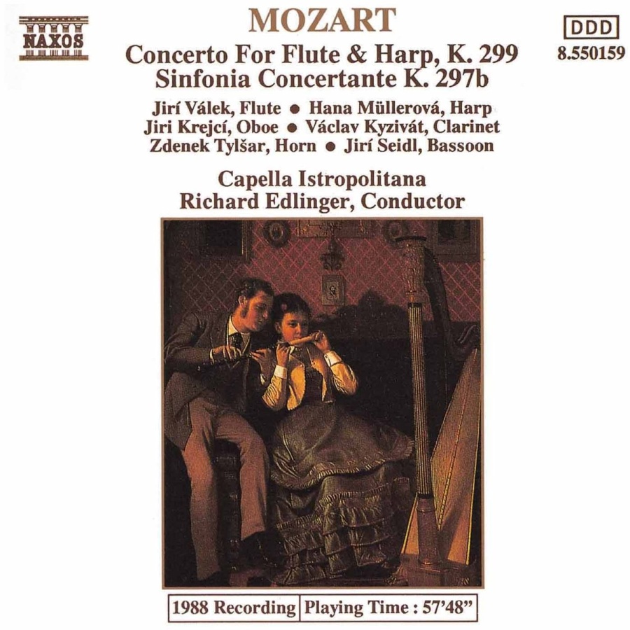 Mozart: Concerto for Flute and Harp, Sinfonia Concertante
