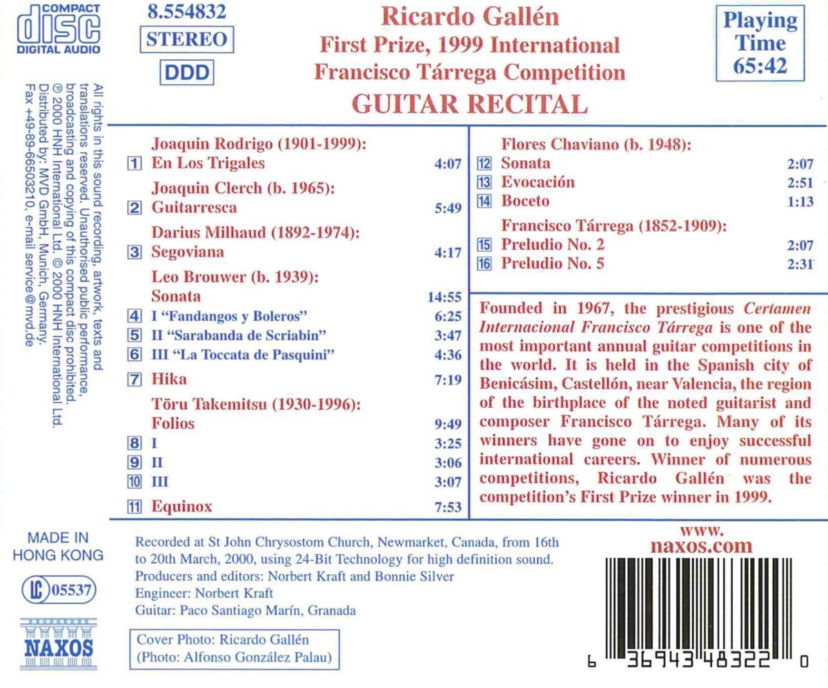GUITAR RECITAL - GALLEN R. - slide-1