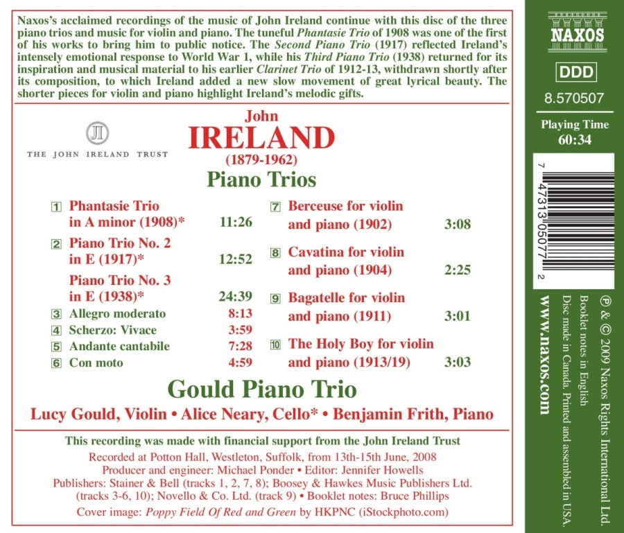 Ireland: Piano Trios - slide-1