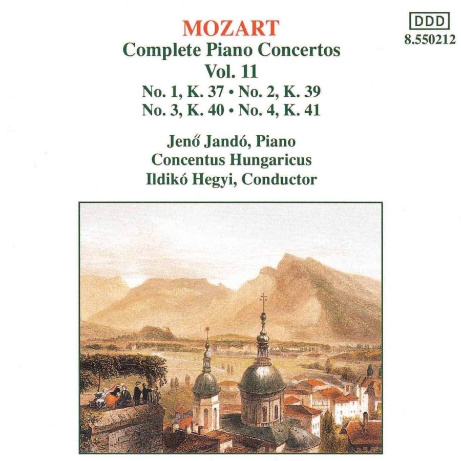 Mozart: Piano Concertos 1-4