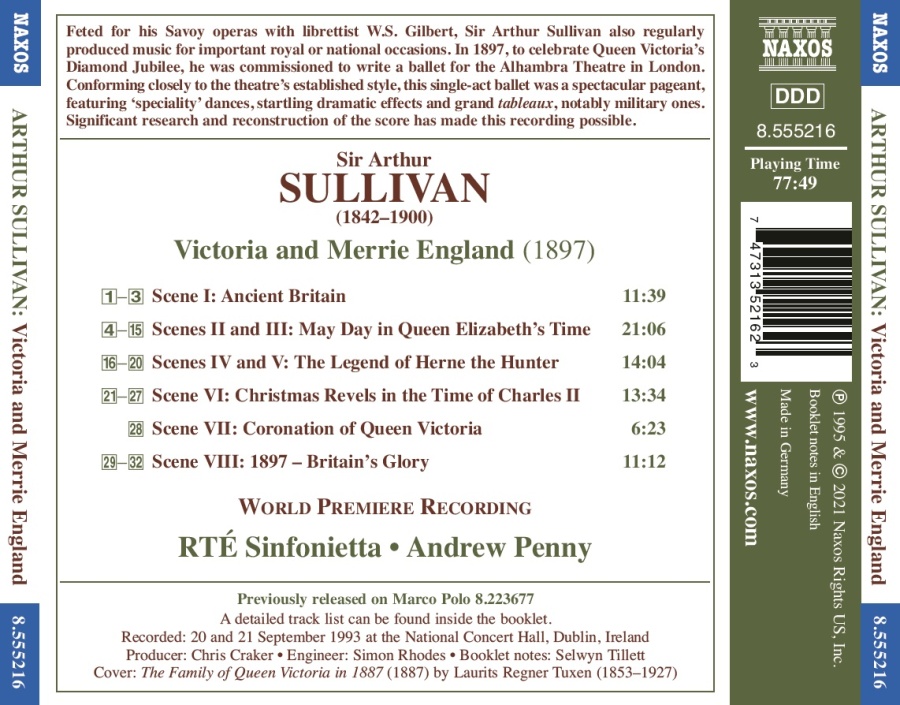 Sullivan: Victoria and Merrie England (Complete Ballet) - slide-1