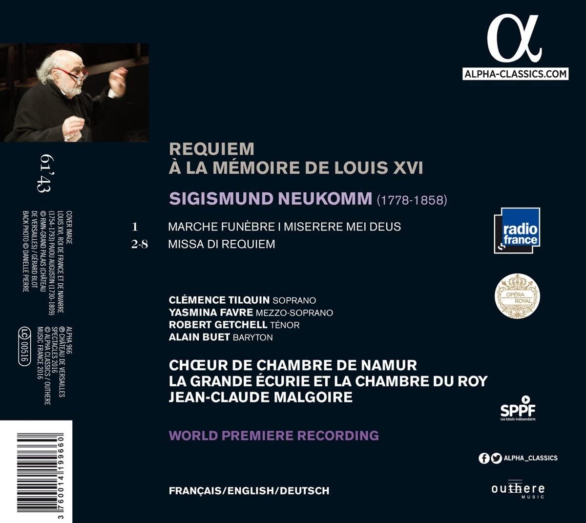 Neukomm: Requiem à la mémoire de Louis XVI - slide-1