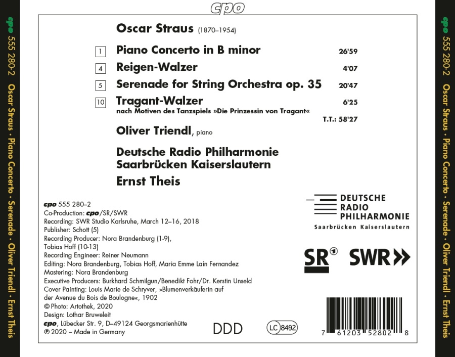 Oscar Straus: Piano Concerto; Serenade - slide-1