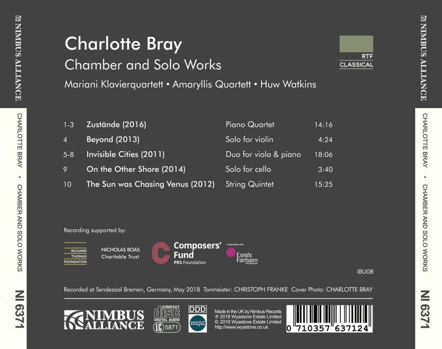 Bray: Chamber and Solo Works - slide-1
