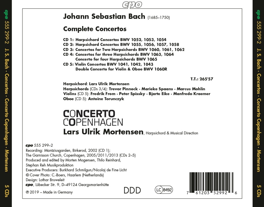 Bach: Complete Harpsichord Concertos & Complete Violin Concertos - slide-1