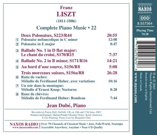 LISZT: Complete Piano Music Vol. 22 - slide-1