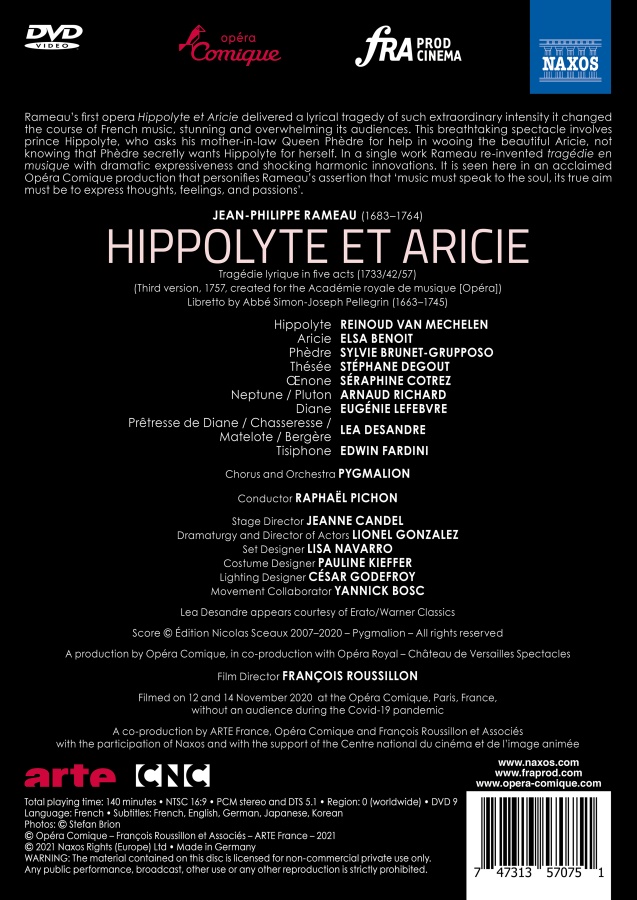Rameau: Hippolyte et Aricie - slide-1