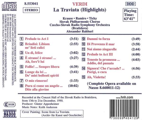 VERDI: La Traviata (highlights) - slide-1