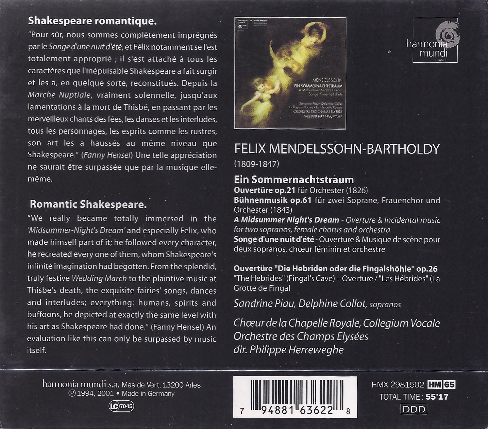 Mendelssohn: A Midsummer Night's Dream - slide-1