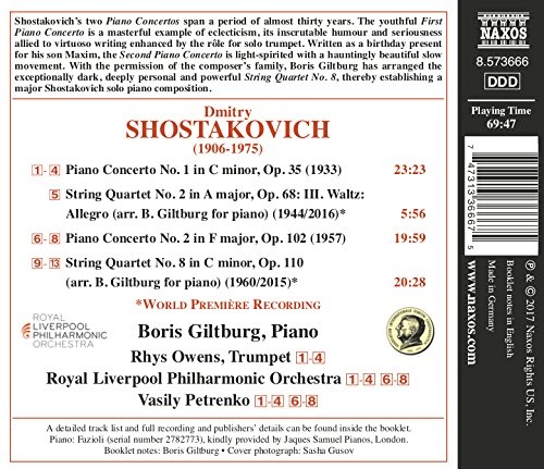 Shostakovich: Piano Concertos Nos. 1 & 2 - slide-1