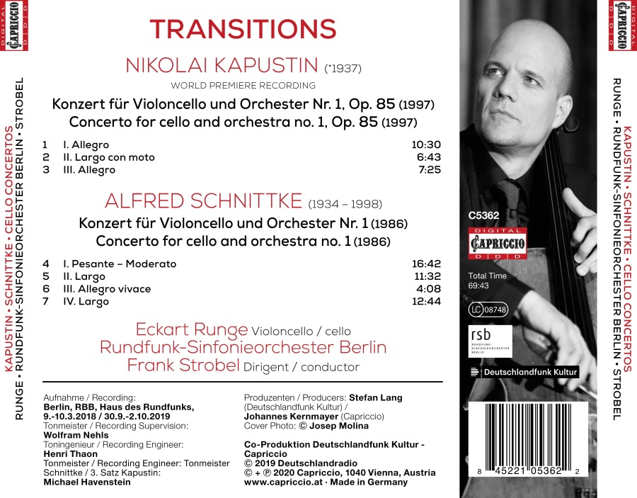 Kapustin & Schnittke: Cello Concertos - slide-1