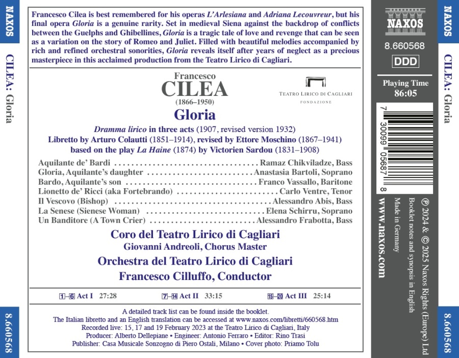 Cilea: Gloria - slide-1