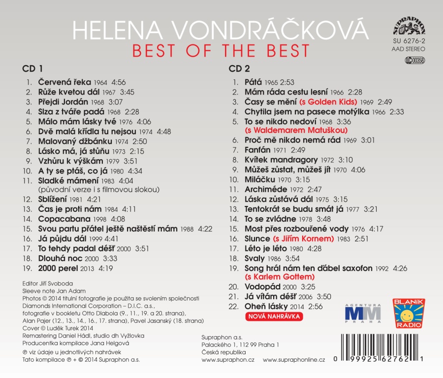 VONDRACKOVA Helena: Best Of The Best - slide-1
