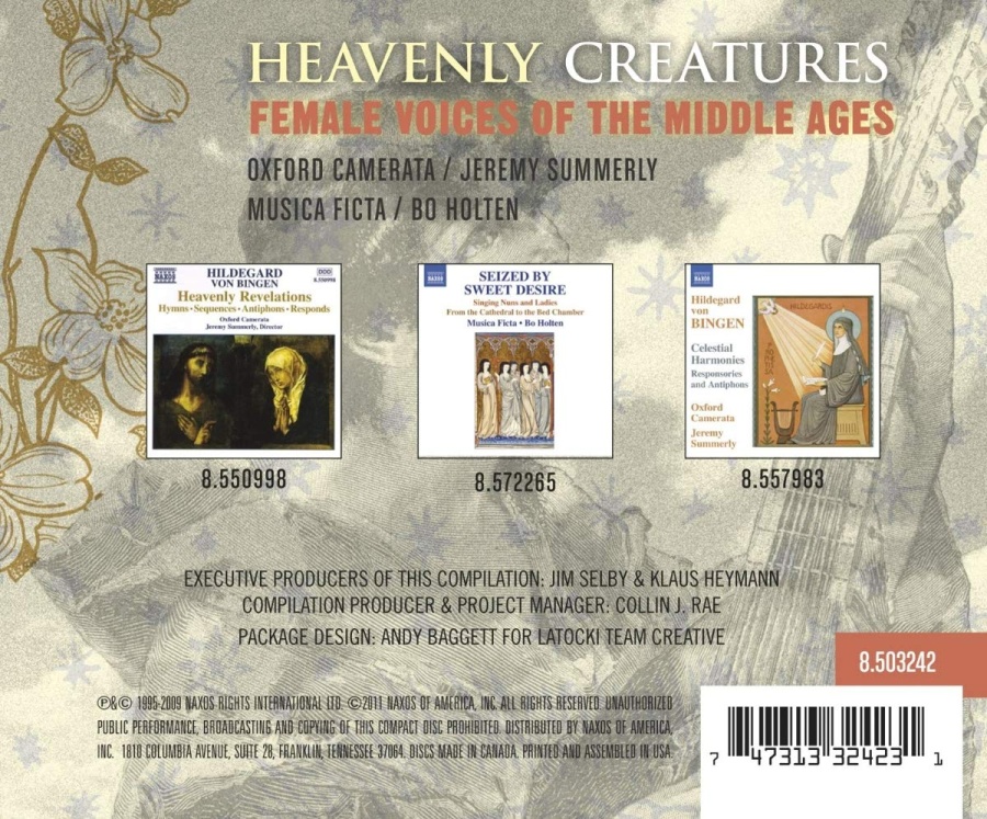 HEAVENLY CREATURES - Female Voices of the Middle Ages - slide-1