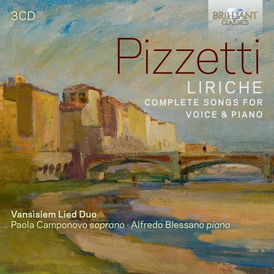 Pizzetti: Liriche, Complete Songs for Voice & Piano