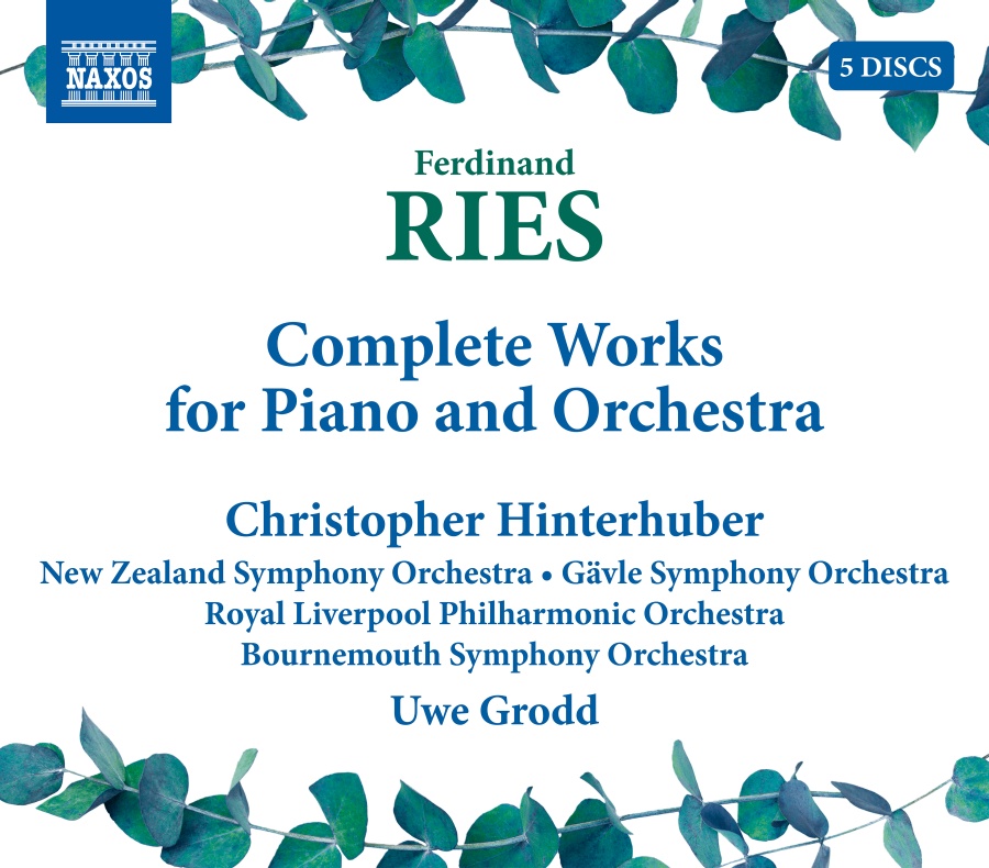 Ries: Complete Works for Piano and Orchestra