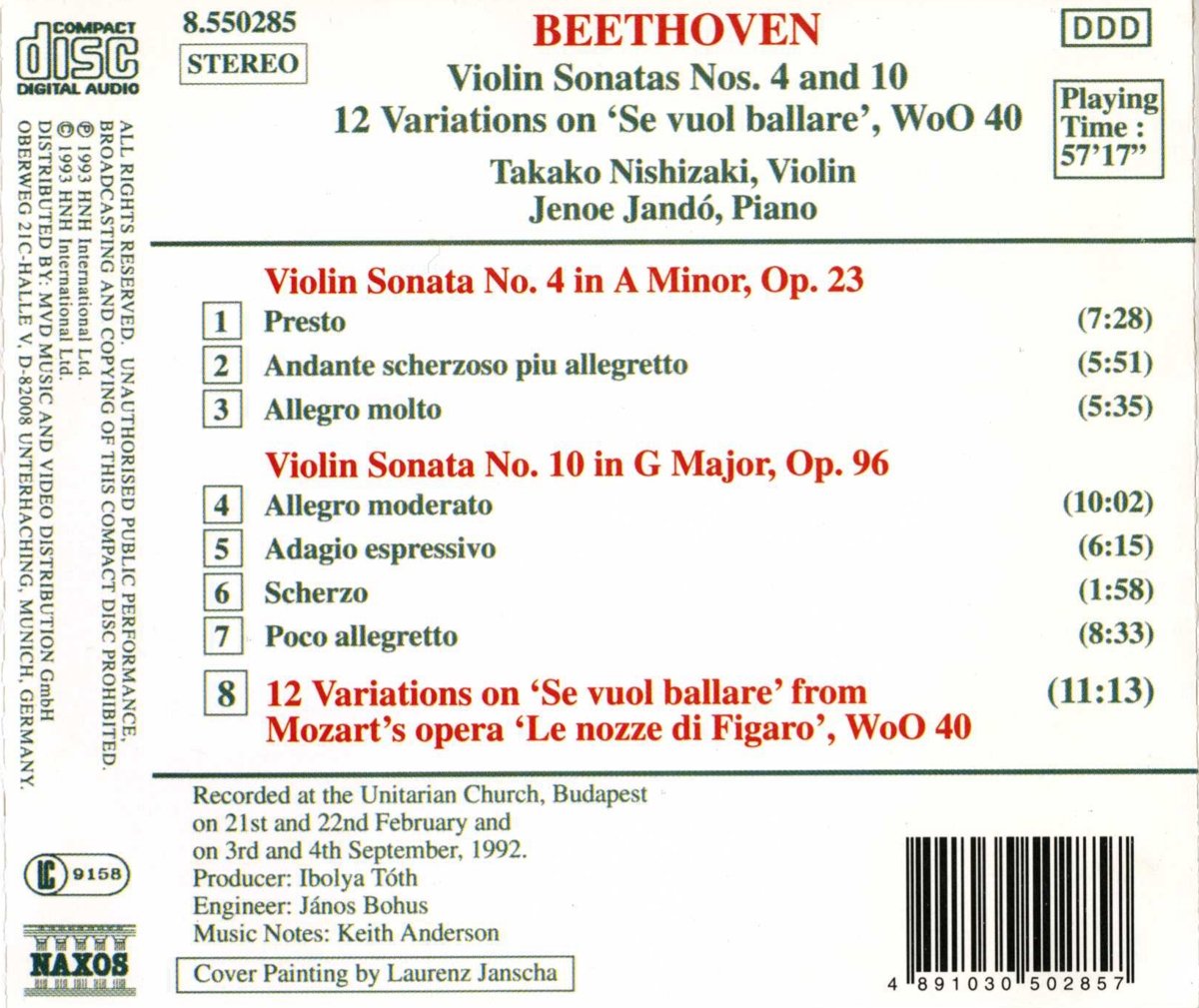 Beethoven: Violin Sonatas - slide-1