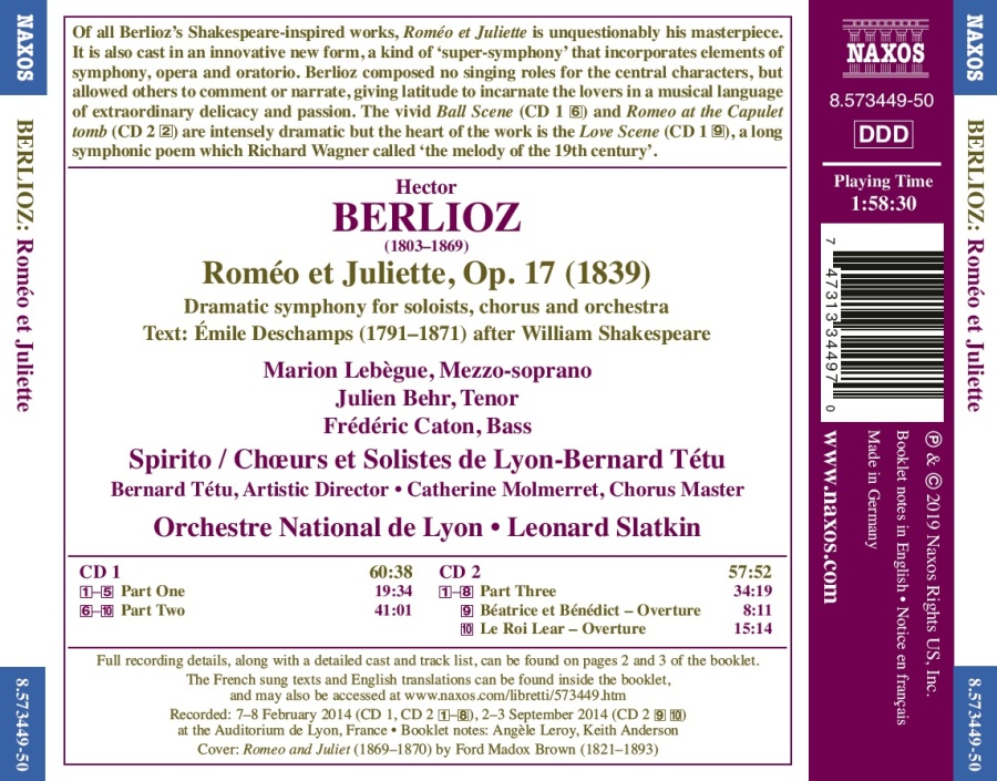 Berlioz: Roméo et Juliette - slide-1