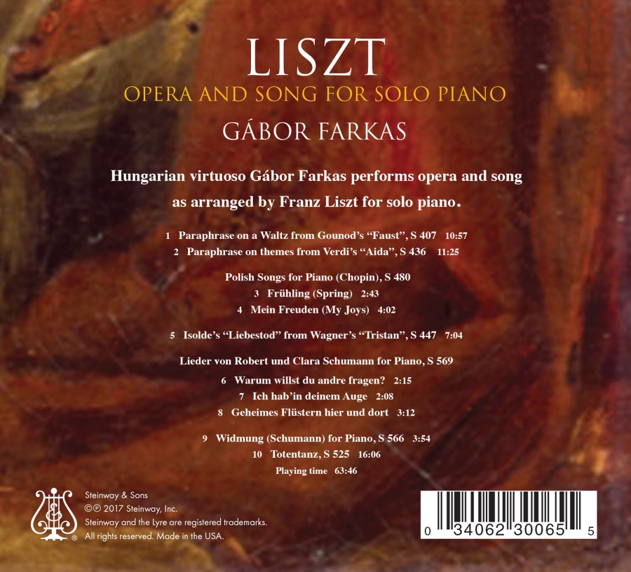 Liszt: Opera & Song for Solo Piano - slide-1