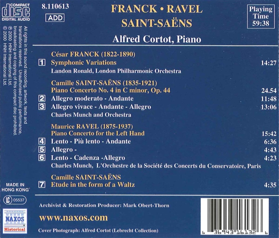 Saint-Saens/Ravel: Piano Concertos - slide-1