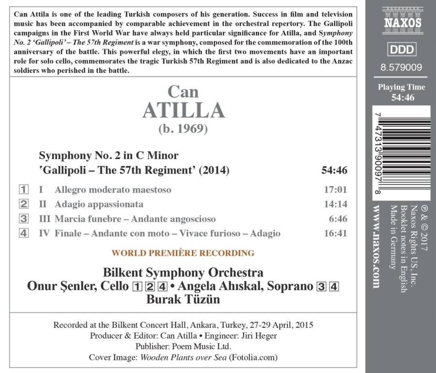 Attila: Symphony No. 2 "Gallipoli - The 57th Regiment" - slide-1