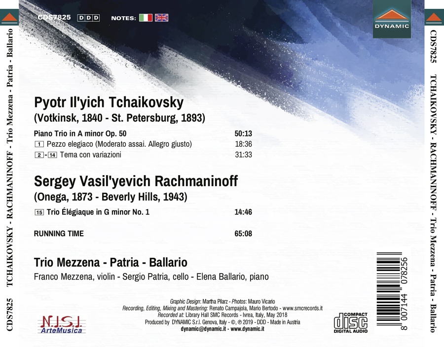 Tchaikovsky; Rachmaninov: Trios - slide-1