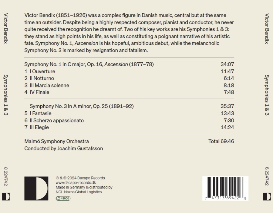 Bendix: Symphonies 1 & 3 - slide-1