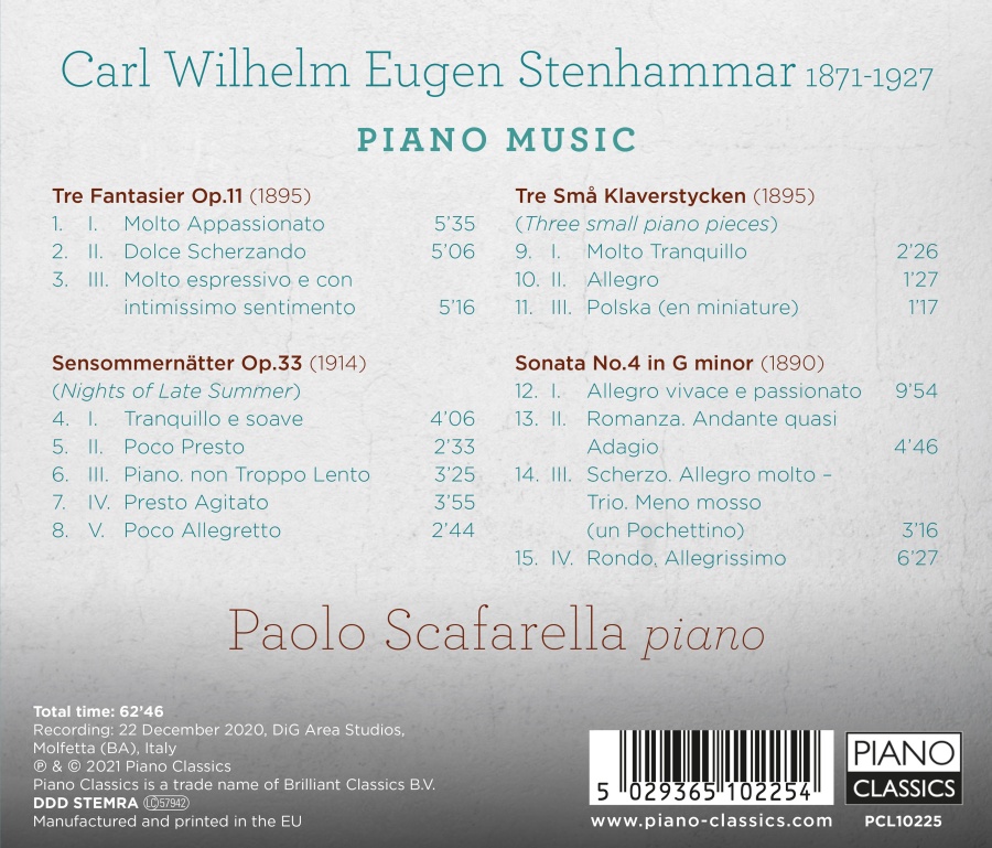 Stenhammar: Piano Music - slide-1