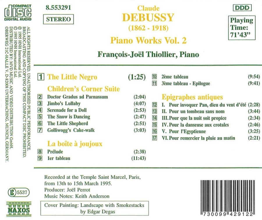 DEBUSSY: Piano Works Vol. 2 - slide-1