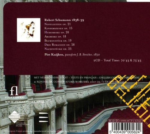 Schumann: 1838-1839: Novelletten op. 21, Kinderszenen op. 15, Humoreske op. 20, Arabeske op. 18, Blumenstück op. 19, Drei Romanzen op. 28, Nachtstücke op. 23 - slide-1