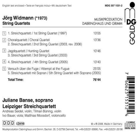 Widmann String quartets - slide-1