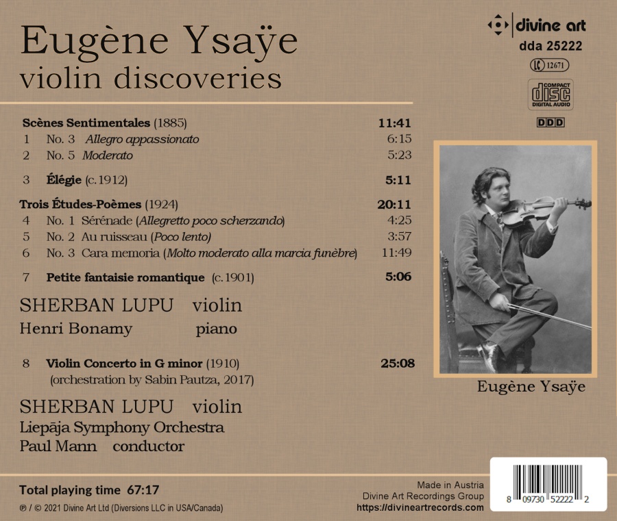 Ysaye: Violin Discoveries - slide-1