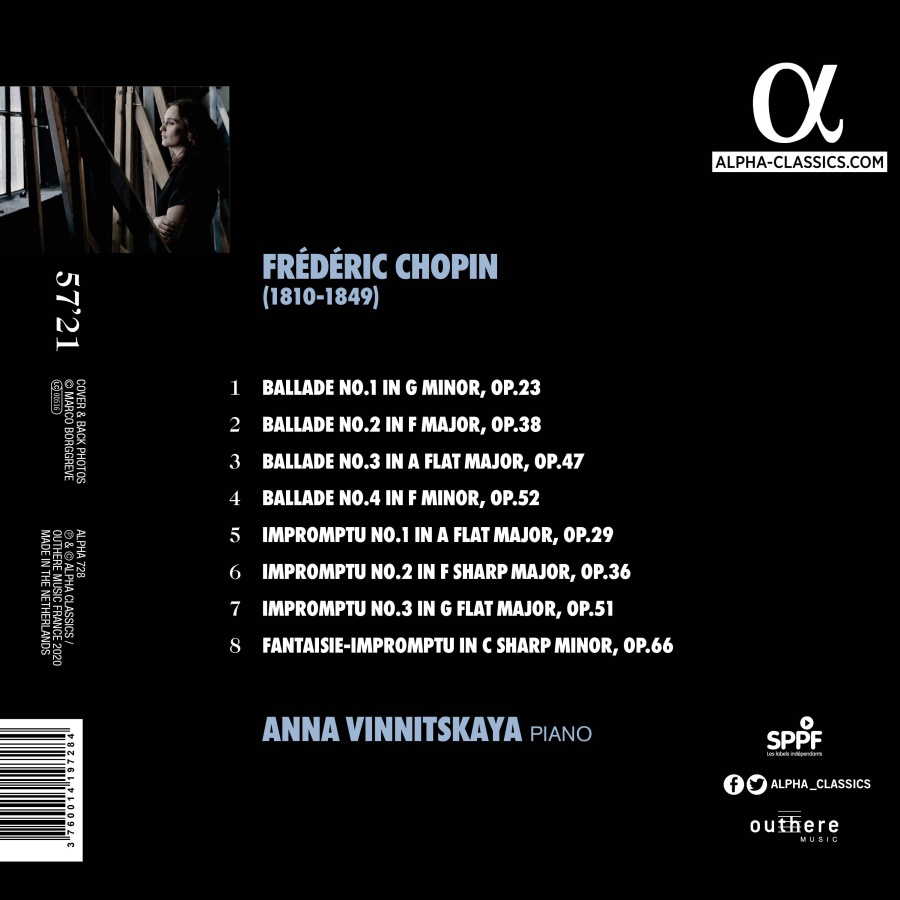 Chopin: 4 Ballades & 4 Impromptus - slide-1