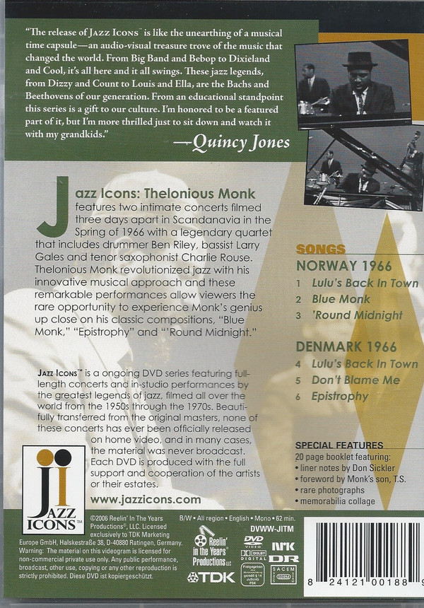 Jazz Icons: Thelonious Monk - slide-1