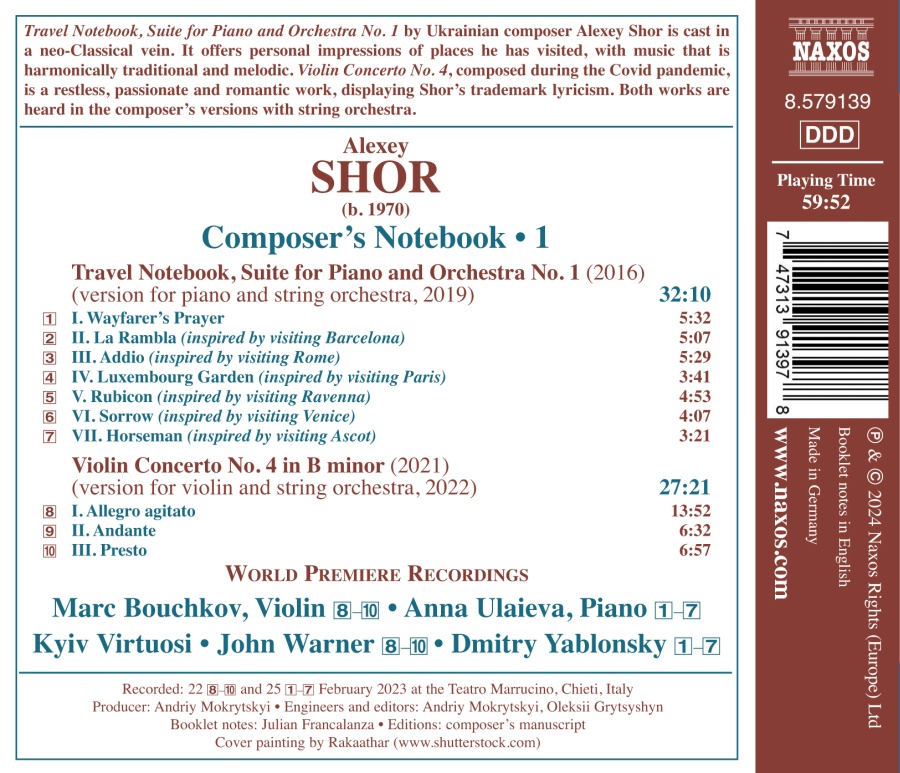 Shor: Composer’s Notebook Vol. 1 - slide-1