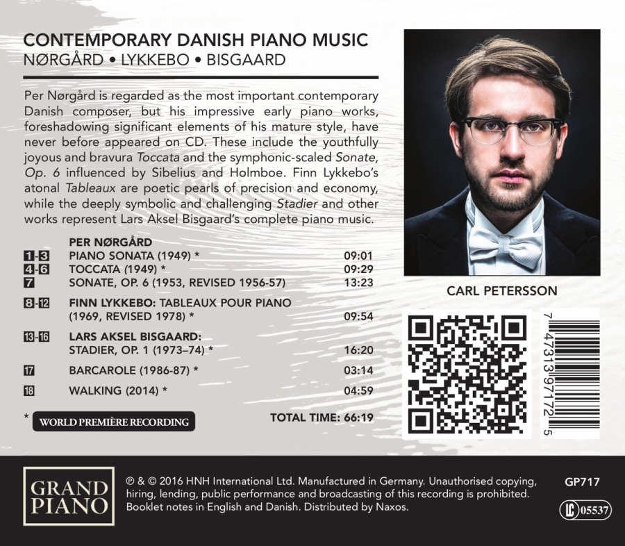 Contemporary Danish Piano Music - Nørgård; Lykkebo; Bisgaard - slide-1